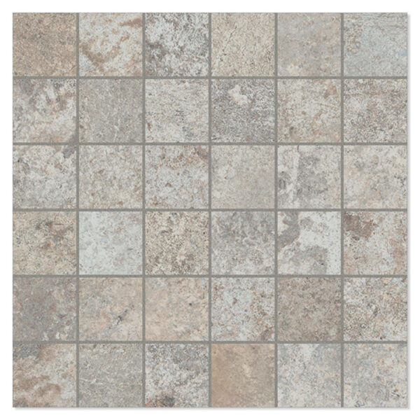 Unicomstarker Mosaik Klinker Debris Cinder Matt 30x30