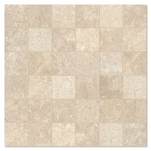 Unicomstarker Mosaik Klinker Pierre Neuve Creme Matt 30x30