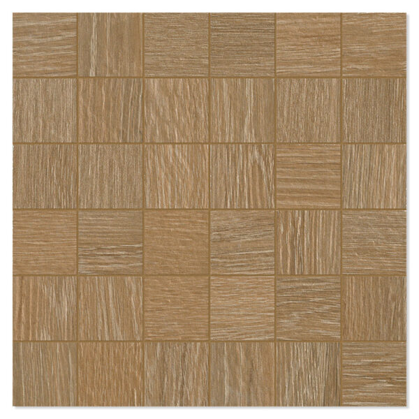 Unicomstarker Mosaik Träklinker Essence Licorice Matt 30x30