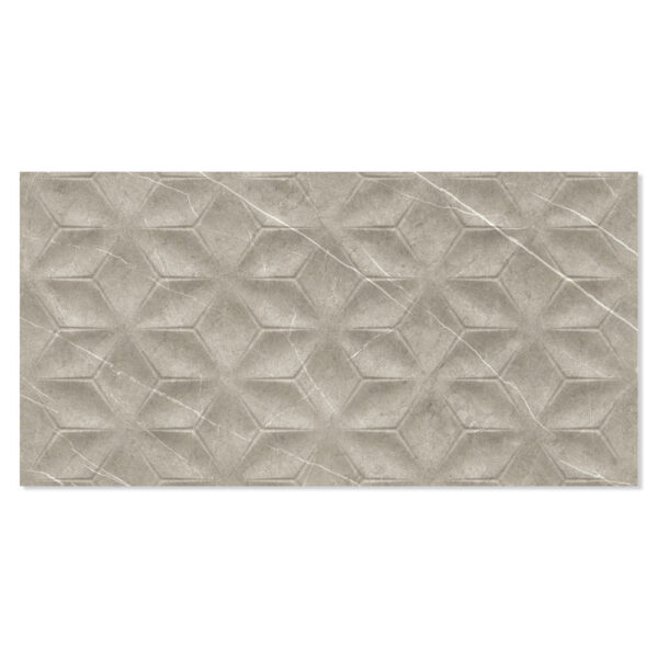 Baldocer Marmor Kakel Eternal Taupe Blank-Relief 30x60 cm