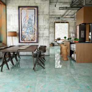 Dune Klinker Amazonite Polerad 120x120 cm