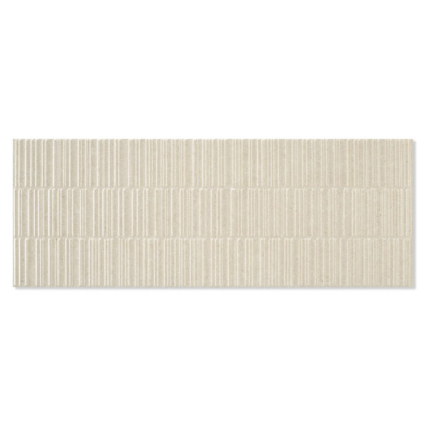 Kakel Novakalk Beige Relief 33x90 cm