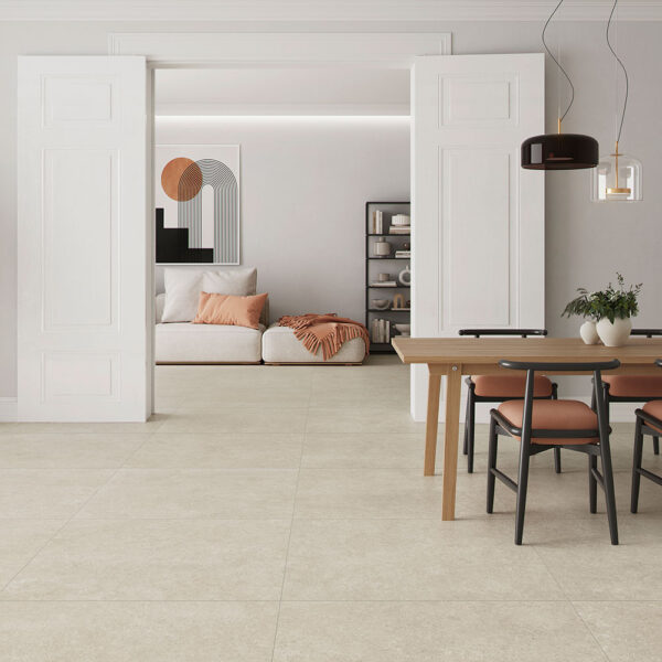 Klinker Novakalk Beige Matt 120x120 cm