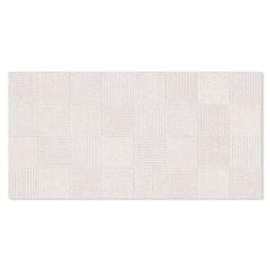 Klinker Illusion White Relief Matt 45x90 cm