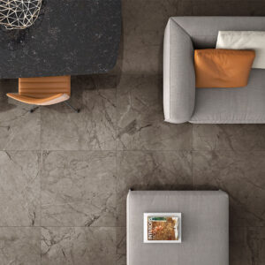 Klinker Landart Brun Rund Blank 61x61 cm