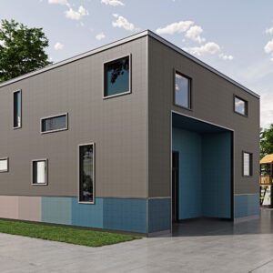 Klinker Sommaräng Ljusblå Matt 20x20 cm