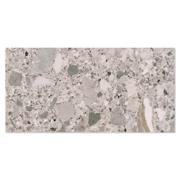 Klinker Terrazzo Premio Grå Matt 30x60 cm