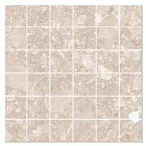 Mosaik Klinker Flodsten Beige Matt 30x30