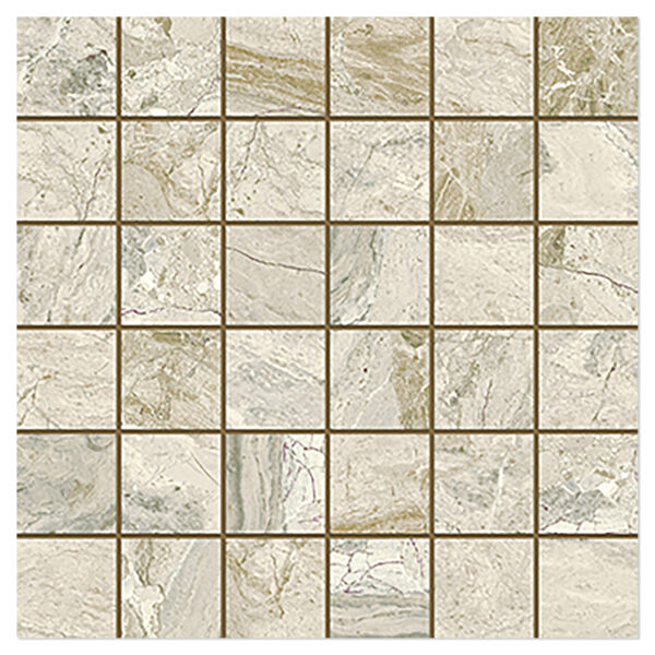 Mosaik Klinker Jolie Beige Halkfri Matt 30x30