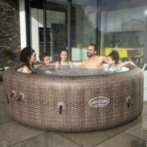 Lay-Z Spa St. Moritz AirJet | Bestway uppblåsbart spabad 5-7 personer