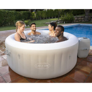 Lay-Z Spa Tahiti Airjet | Bestway uppblåsbart spabad 2-4 personer