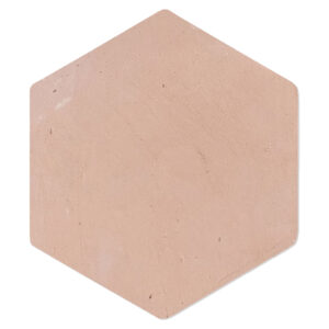 Alteret Handgjort Hexagon Kakel Natural Terracotta 10x10 cm