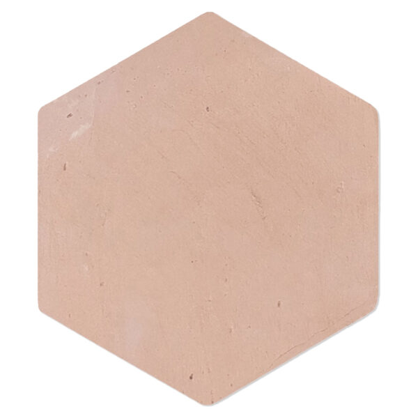 Alteret Handgjort Hexagon Kakel Natural Terracotta 10x10 cm