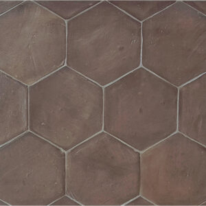 Alteret Handgjort Hexagon Klinker Terracotta Gris 20x20 cm