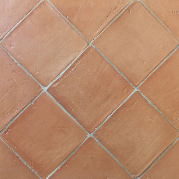 Alteret Handgjort Kakel Natural Terracotta 14x14 cm