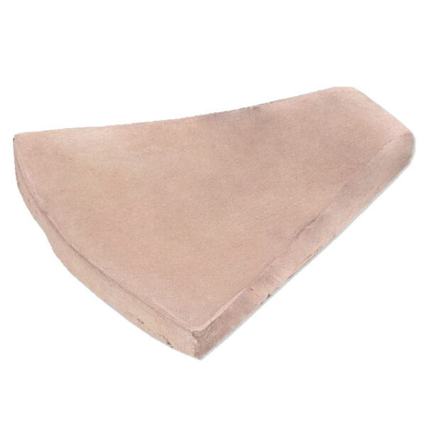 Alteret Handgjort Klinker Poolkant Hörn Natural Terracotta 30x32 cm