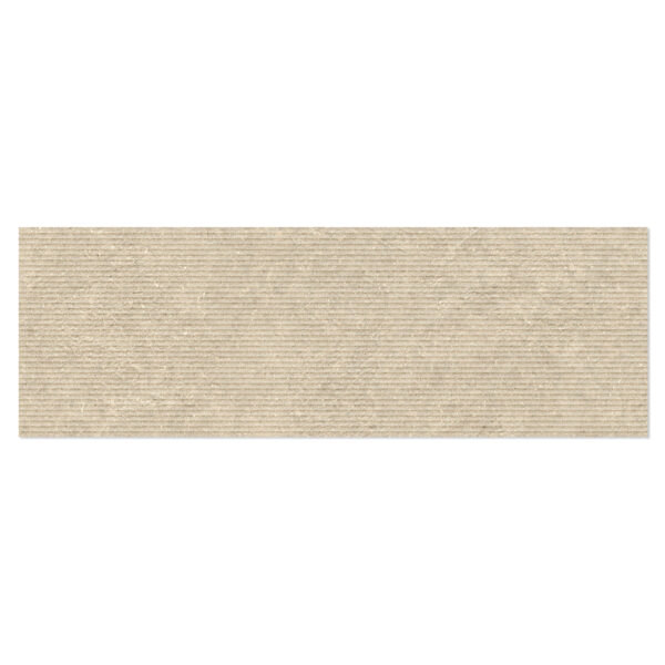 Kakel Monte Beige Matt-Relief 30x90 cm