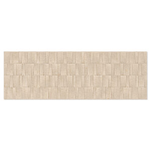 Kakel Vega Beige Matt-Relief 30x90 cm