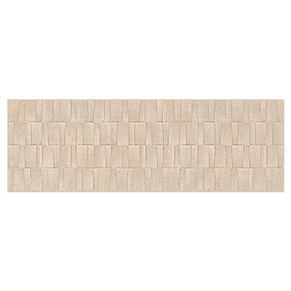 Kakel Vega Beige Matt-Relief 30x90 cm