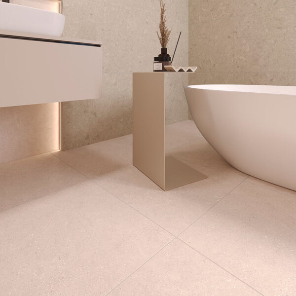 Klinker Calcare Beige Halvpolerad Rak 60x60 cm