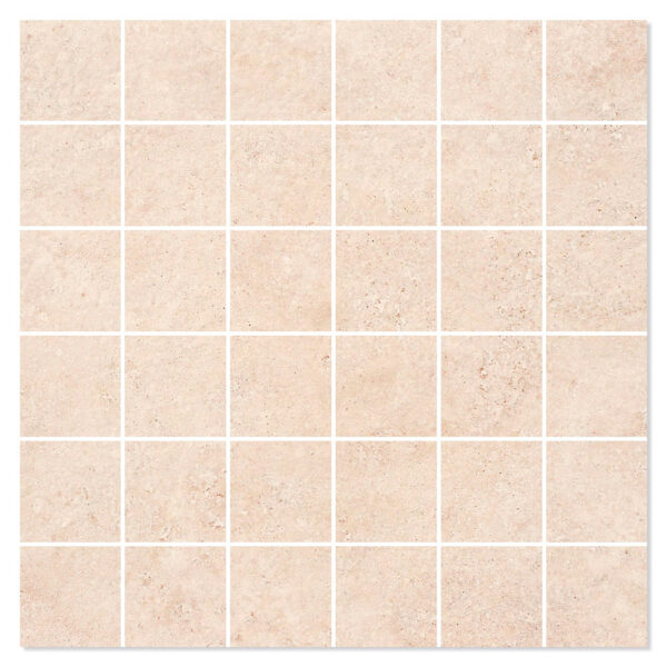 Mosaik Klinker Gotlandssten Kalksten Beige Matt 30x30