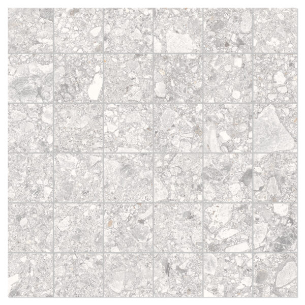 Unicomstarker Mosaik Klinker Pietra di Gre Bianco Matt 30x30