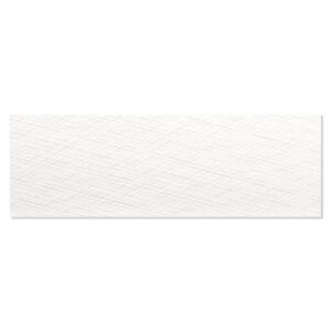 Kakel Snowfall Vit Ketu Blank-Relief 20x60 cm