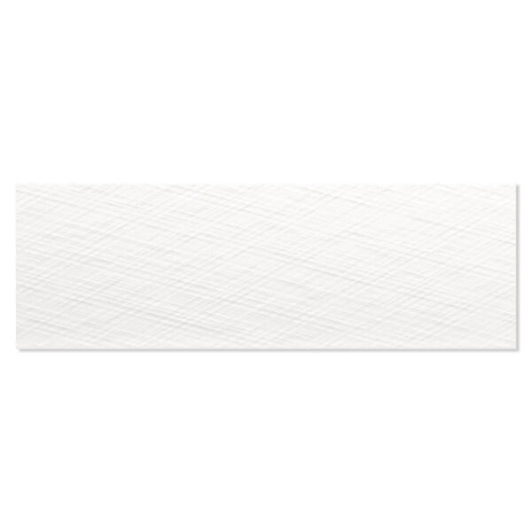 Kakel Snowfall Vit Ketu Blank-Relief 20x60 cm