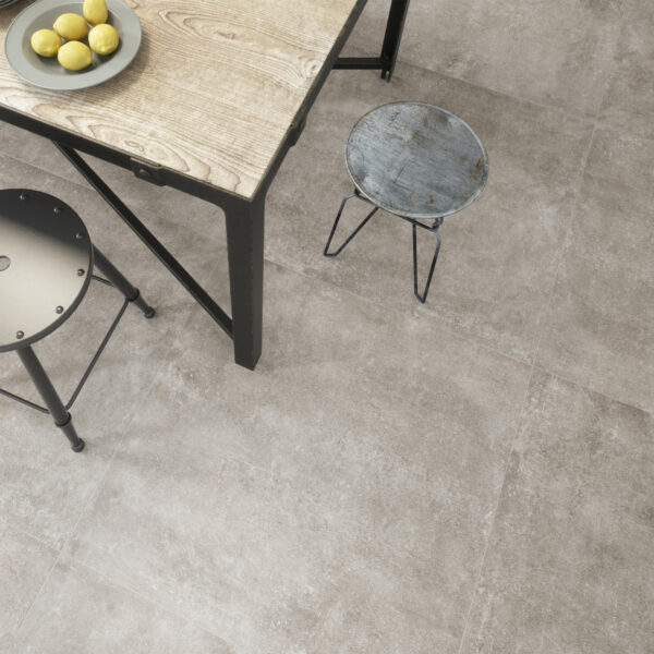 Klinker Aska Gråbeige Matt 80x80 cm