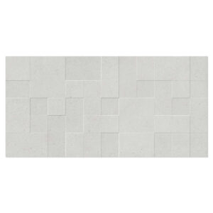 Klinker Brightspark Vit Matt-Relief 60x120 cm