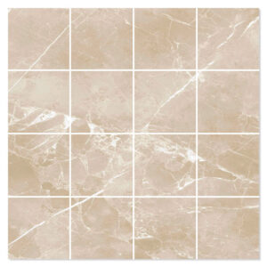 Marmor Mosaik Klinker Soapstone Premium Beige Polerad 30x30